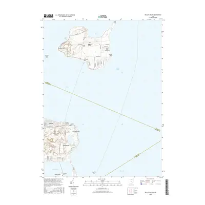 2016 Map of Kelleys Island, 2016 Print
