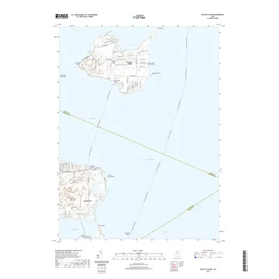 2019 Map of Kelleys Island, 2019 Print
