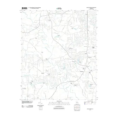 2011 Map of Kelleytown, 2011 Print