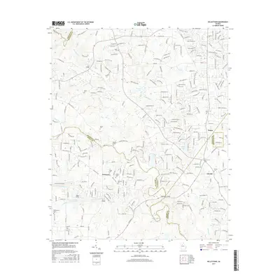 2017 Map of Kelleytown, 2017 Print