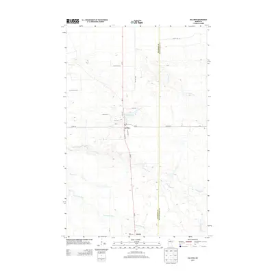 2013 Map of Kelliher, 2013 Print