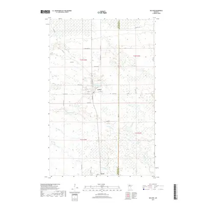 2019 Map of Kelliher, 2019 Print