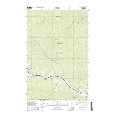2017 Map of Kellogg East, 2017 Print