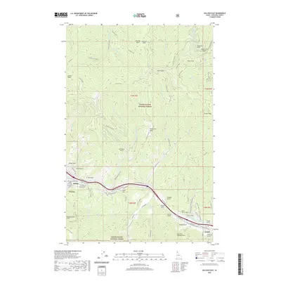 2020 Map of Kellogg East, 2020 Print