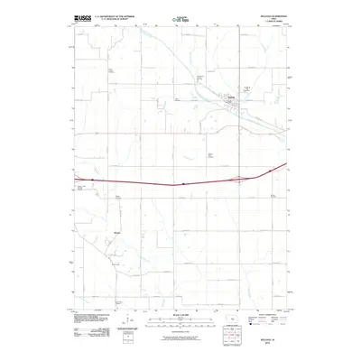 2010 Map of Kellogg, 2010 Print
