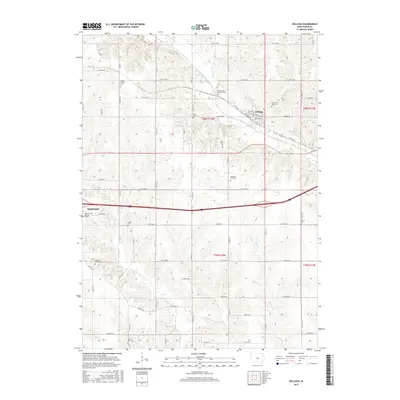 2015 Map of Kellogg, 2015 Print