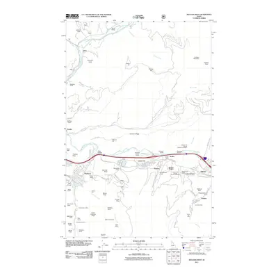 2011 Map of Kellogg West, 2011 Print
