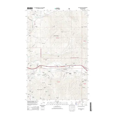 2014 Map of Kellogg West, 2014 Print