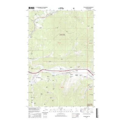 2017 Map of Kellogg West, 2017 Print
