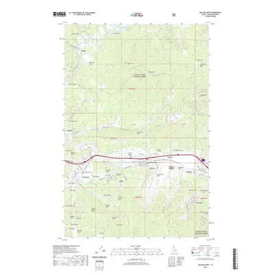 2020 Map of Kellogg West, 2020 Print