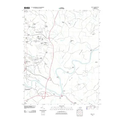 2010 Map of Kelly, 2010 Print
