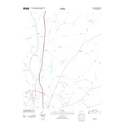 2013 Map of Kelly, 2013 Print