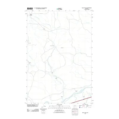2011 Map of Kelly Hills, 2011 Print