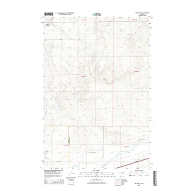 2014 Map of Kelly Hills, 2014 Print