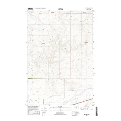 2017 Map of Kelly Hills, 2017 Print