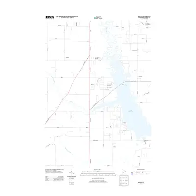 2013 Map of Kelly, 2013 Print