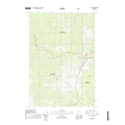 2020 Map of Kelly Lake, 2020 Print