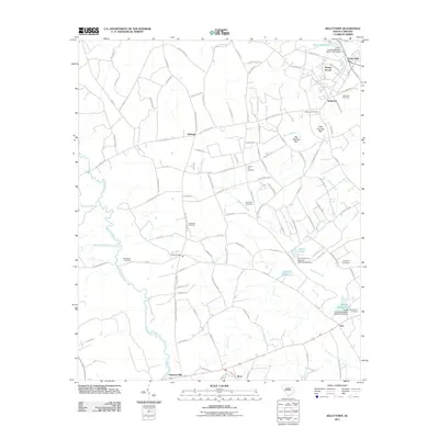 2011 Map of Kellytown, 2011 Print