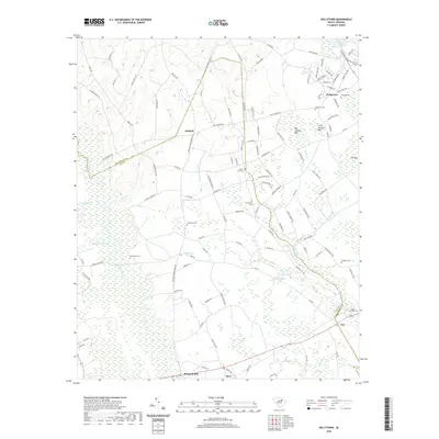 2020 Map of Kellytown, 2020 Print