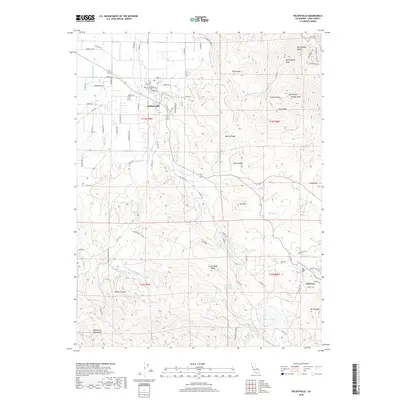 2018 Map of Kelseyville, 2018 Print