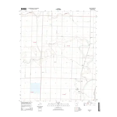2014 Map of Kelso, 2014 Print