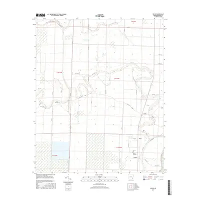 2017 Map of Kelso, 2017 Print