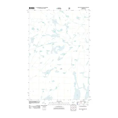 2011 Map of Kelso Mountain, 2011 Print