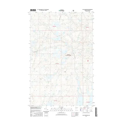 2016 Map of Kelso Mountain, 2016 Print