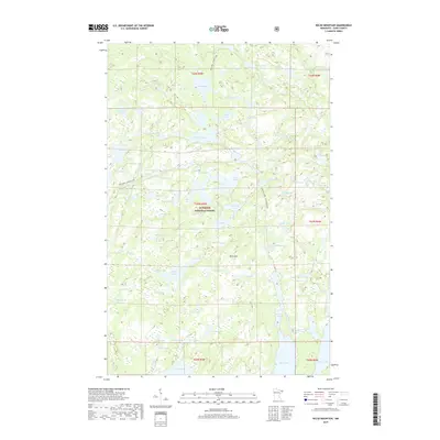 2019 Map of Kelso Mountain, 2019 Print