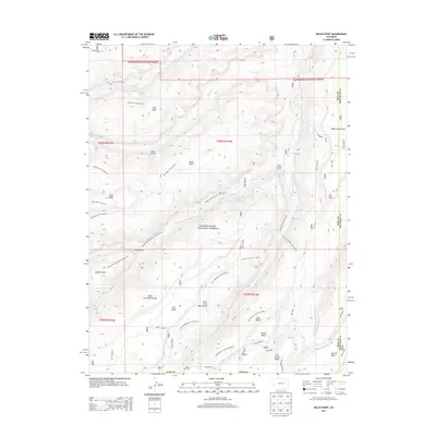 2013 Map of Kelso Point, 2013 Print