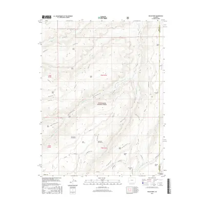 2016 Map of Kelso Point, 2016 Print