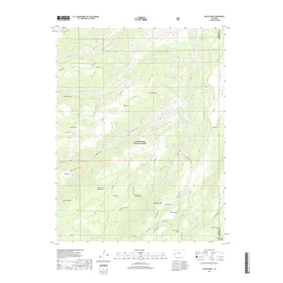 2019 Map of Kelso Point, 2019 Print