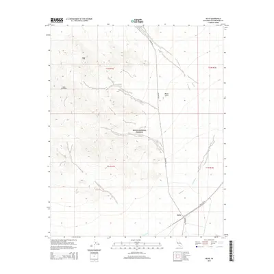 2015 Map of Kelso, 2015 Print