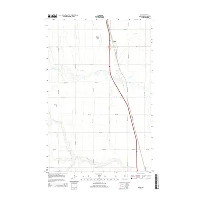 2014 Map of Kelso, 2014 Print