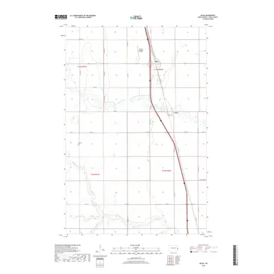 2018 Map of Kelso, 2018 Print