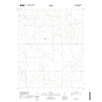 2019 Map of Kelton NW, 2019 Print