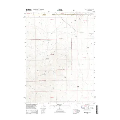 2014 Map of Kelton Pass, 2014 Print