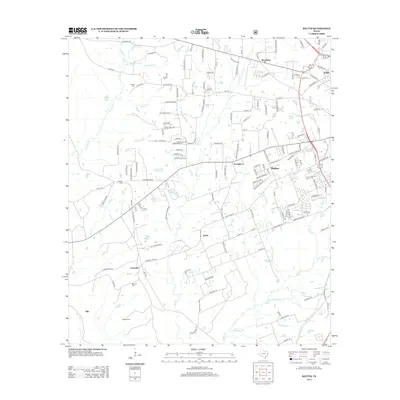 2013 Map of Keltys, 2013 Print