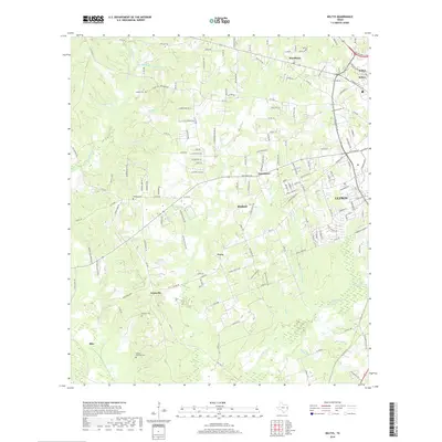 2019 Map of Keltys, 2019 Print