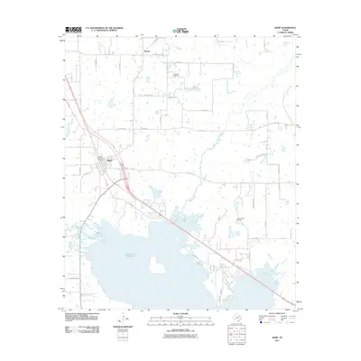 2011 Map of Kemp, 2011 Print