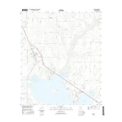 2016 Map of Kemp, 2016 Print