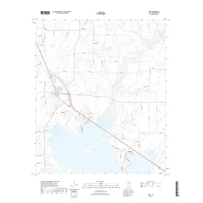 2019 Map of Kemp, 2019 Print