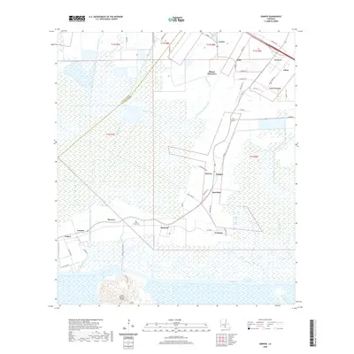 2020 Map of Kemper, 2020 Print