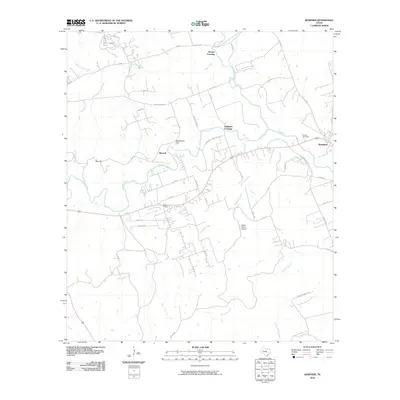 2010 Map of Kempner, 2010 Print