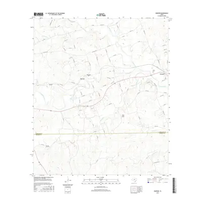 2016 Map of Kempner, 2016 Print