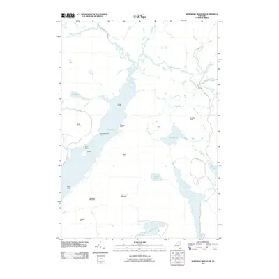 2010 Map of Kempshall Mountain, 2010 Print