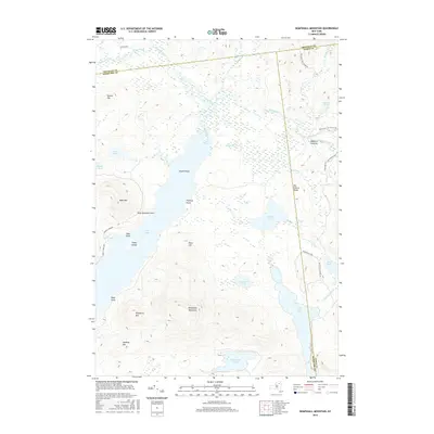 2016 Map of Kempshall Mountain, 2016 Print