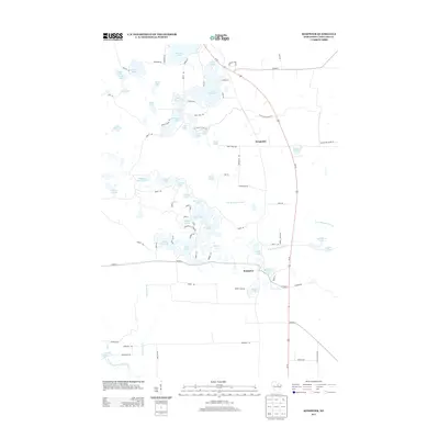 2013 Map of Kempster, 2013 Print