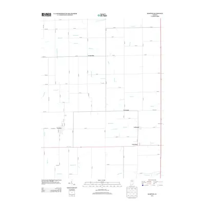 2013 Map of Kempton, 2013 Print