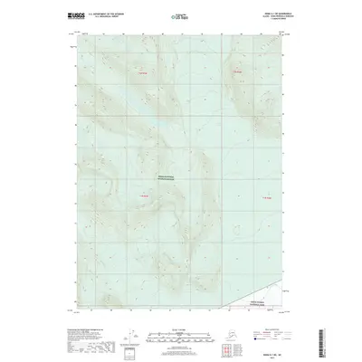 2017 Map of Kenai A-1 NE, 2017 Print